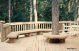 Octagon Tree Bench and Standard Bench