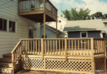 Pressure Treated Deck with Balcony Deck