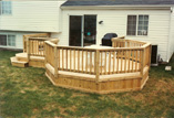Deck with Standard Rail and Vertical Solid Skirt
